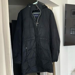 Black Lands End Puffer Jacket